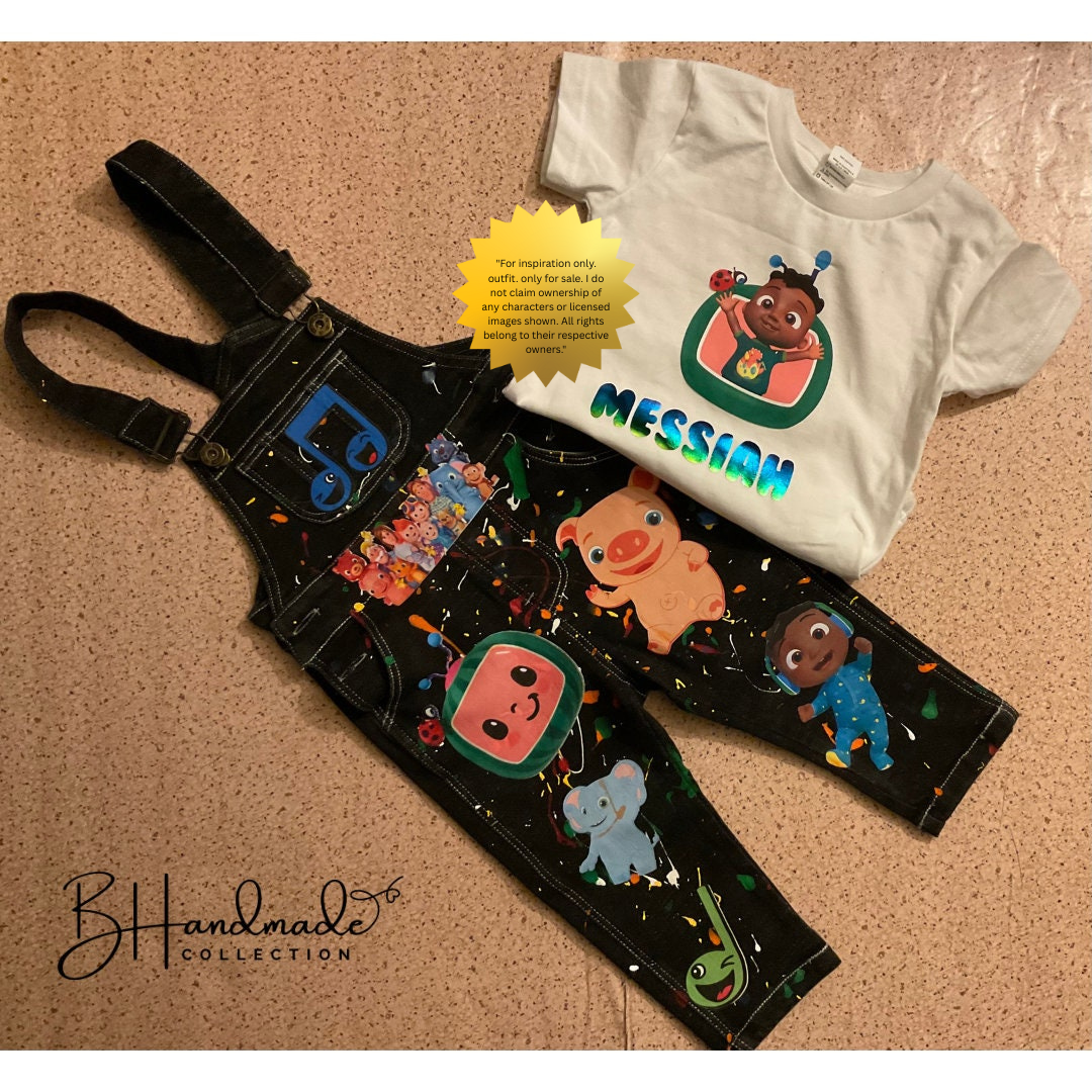 Colorful Music Birthday Outfit β Nursery Rhyme Theme β Custom Handmade Toddler Party Outfit β Overalls, Skirt, Shorts, or Tutu