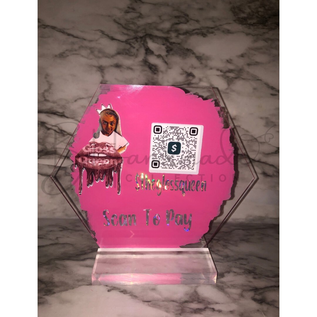 Payment sign/ plaque