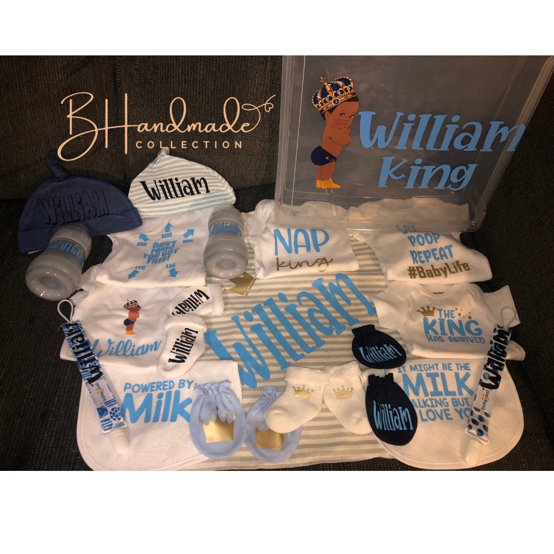 Standard baby box personalized onesie