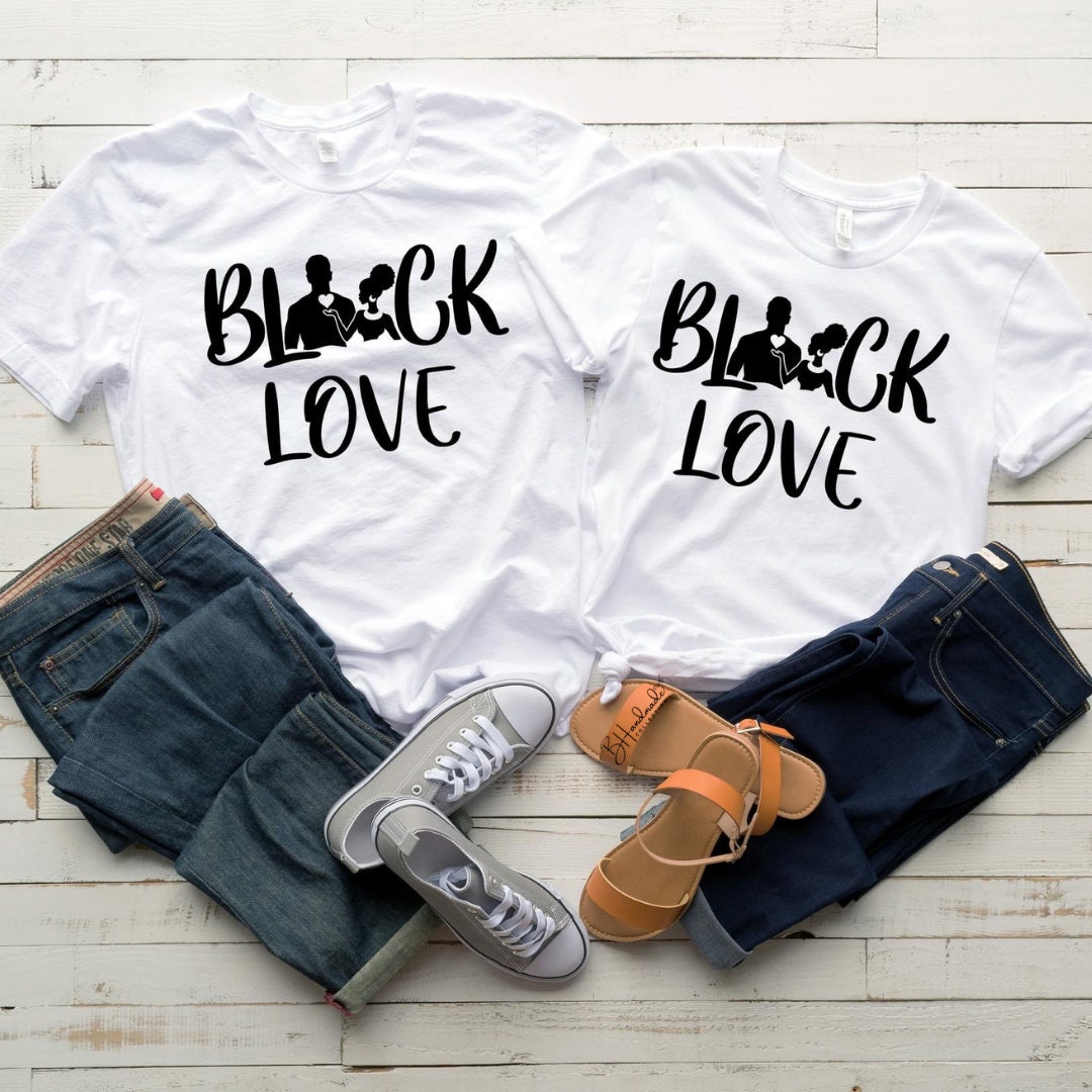 Black Love graphic tee