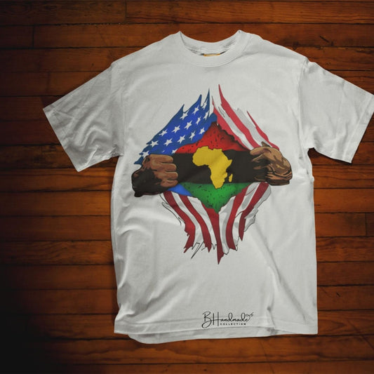 Africa At Heart graphic tee
