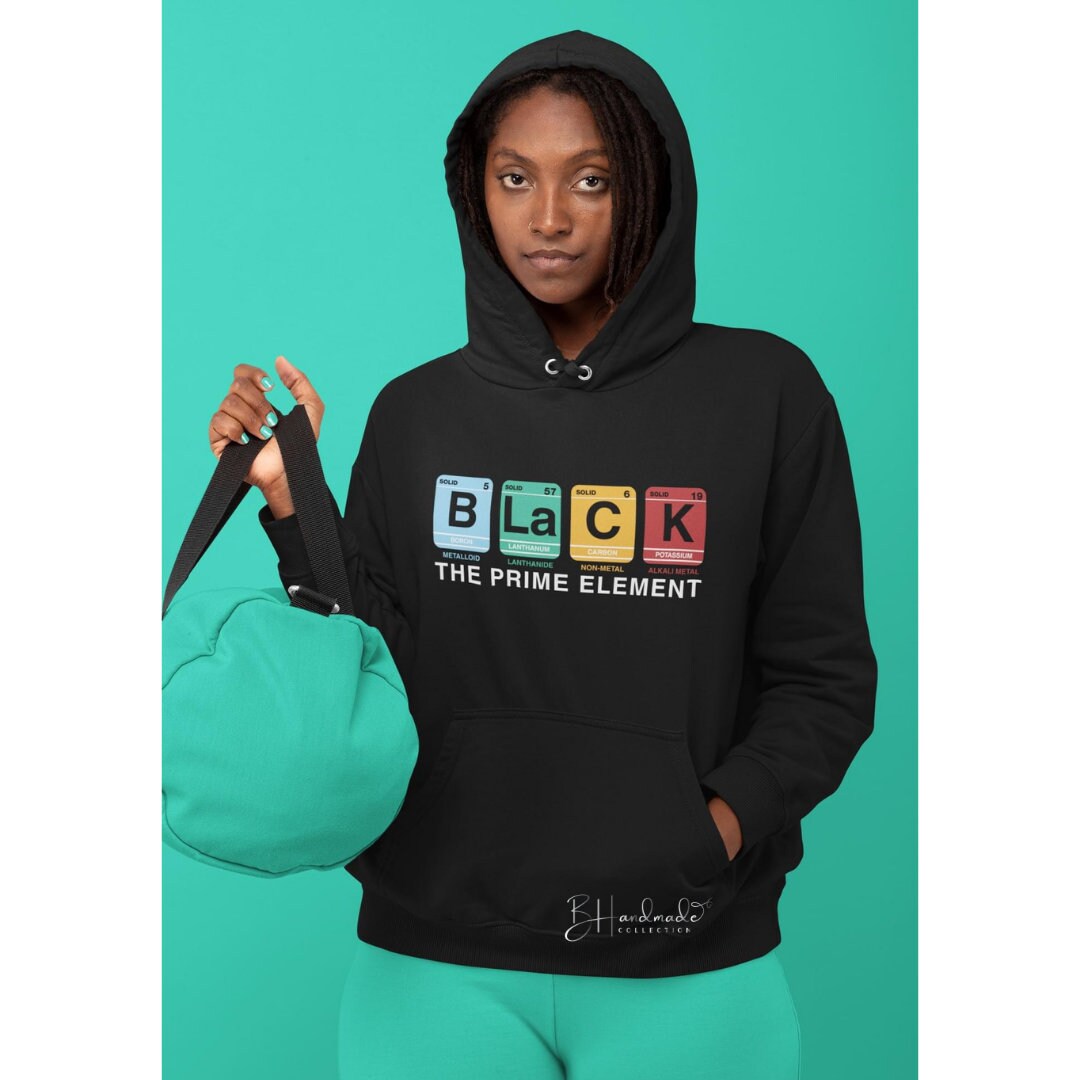 Black the prime element 2 graphic tee print