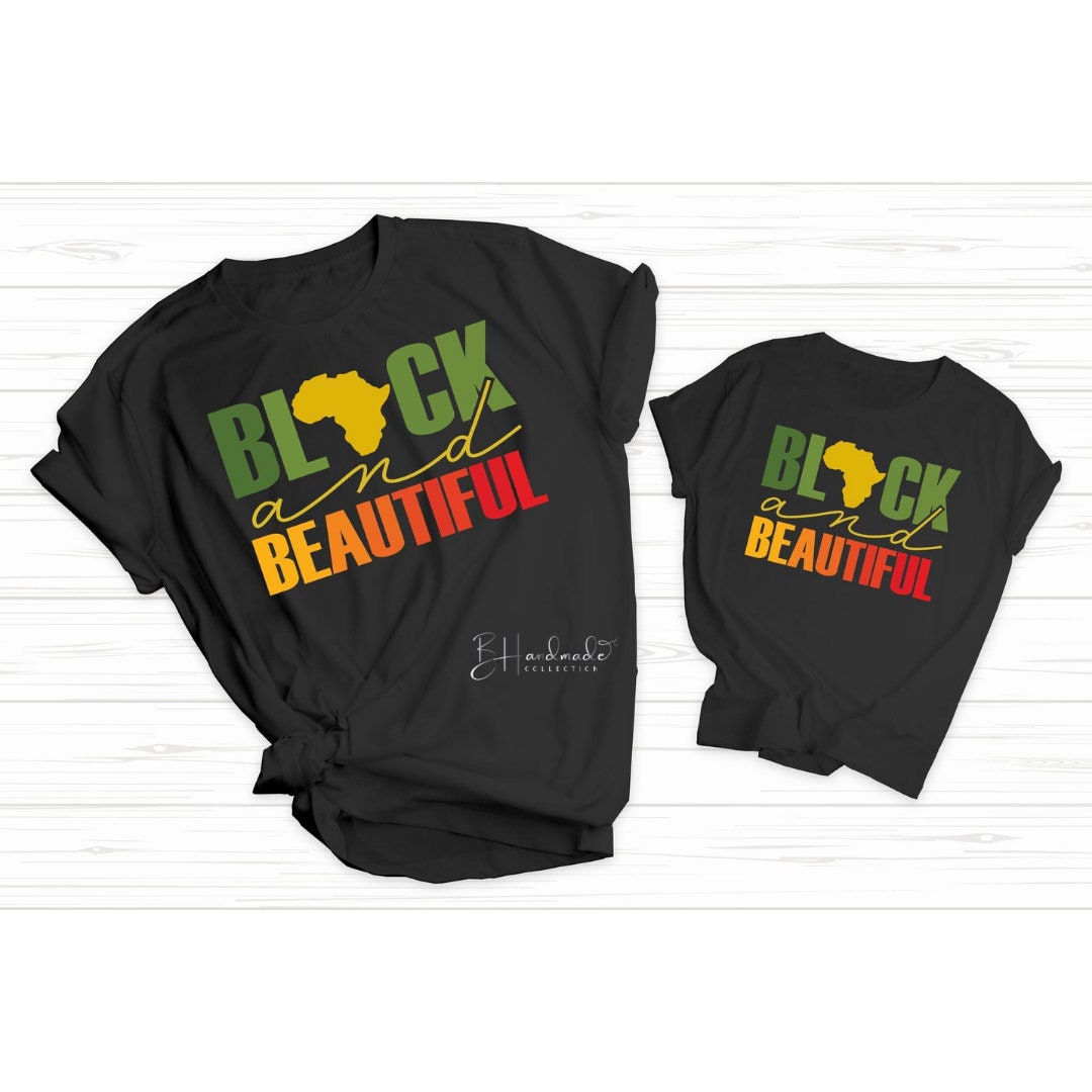 Black And Beautiful graphic tee