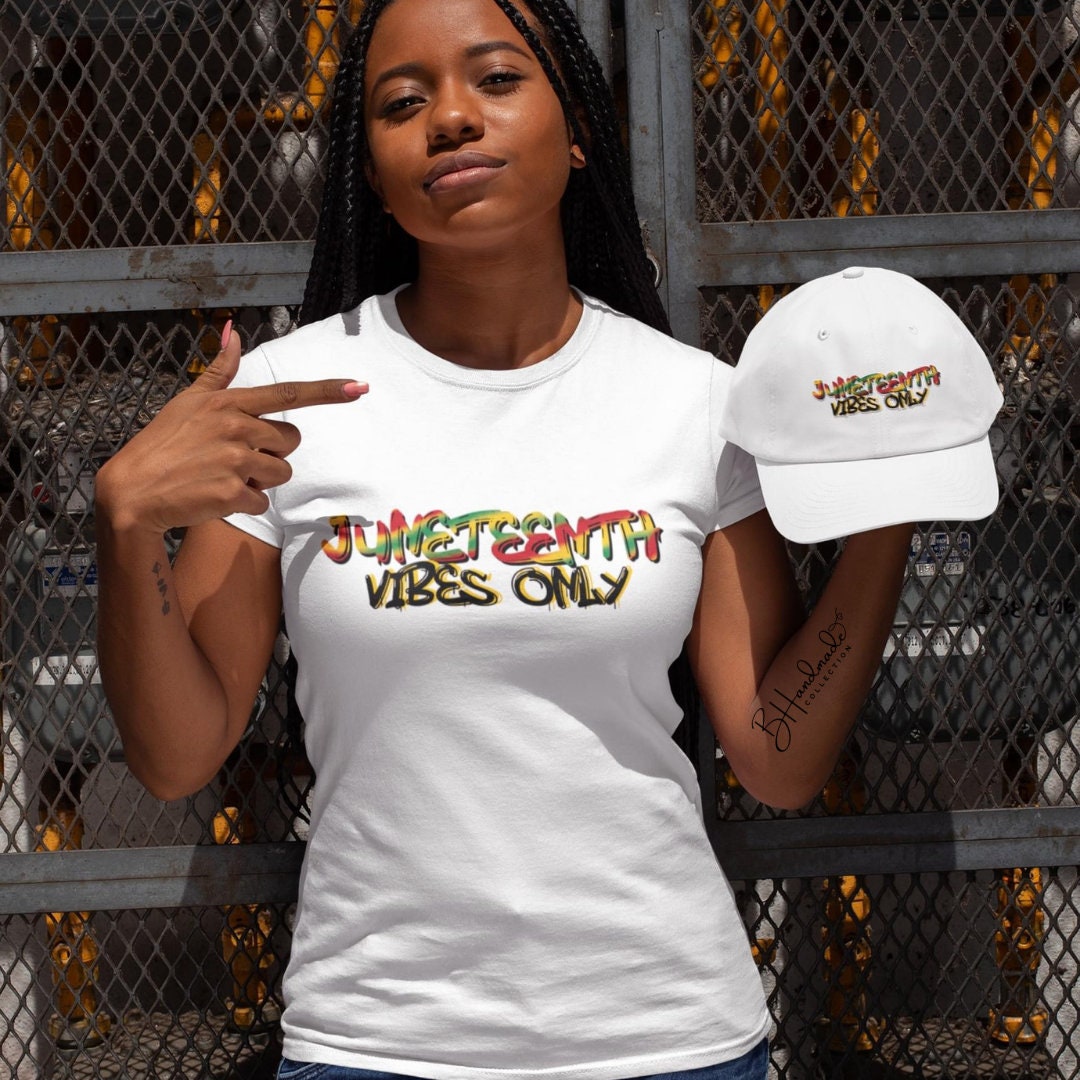 Juneteenth Vibes Only graphic tee