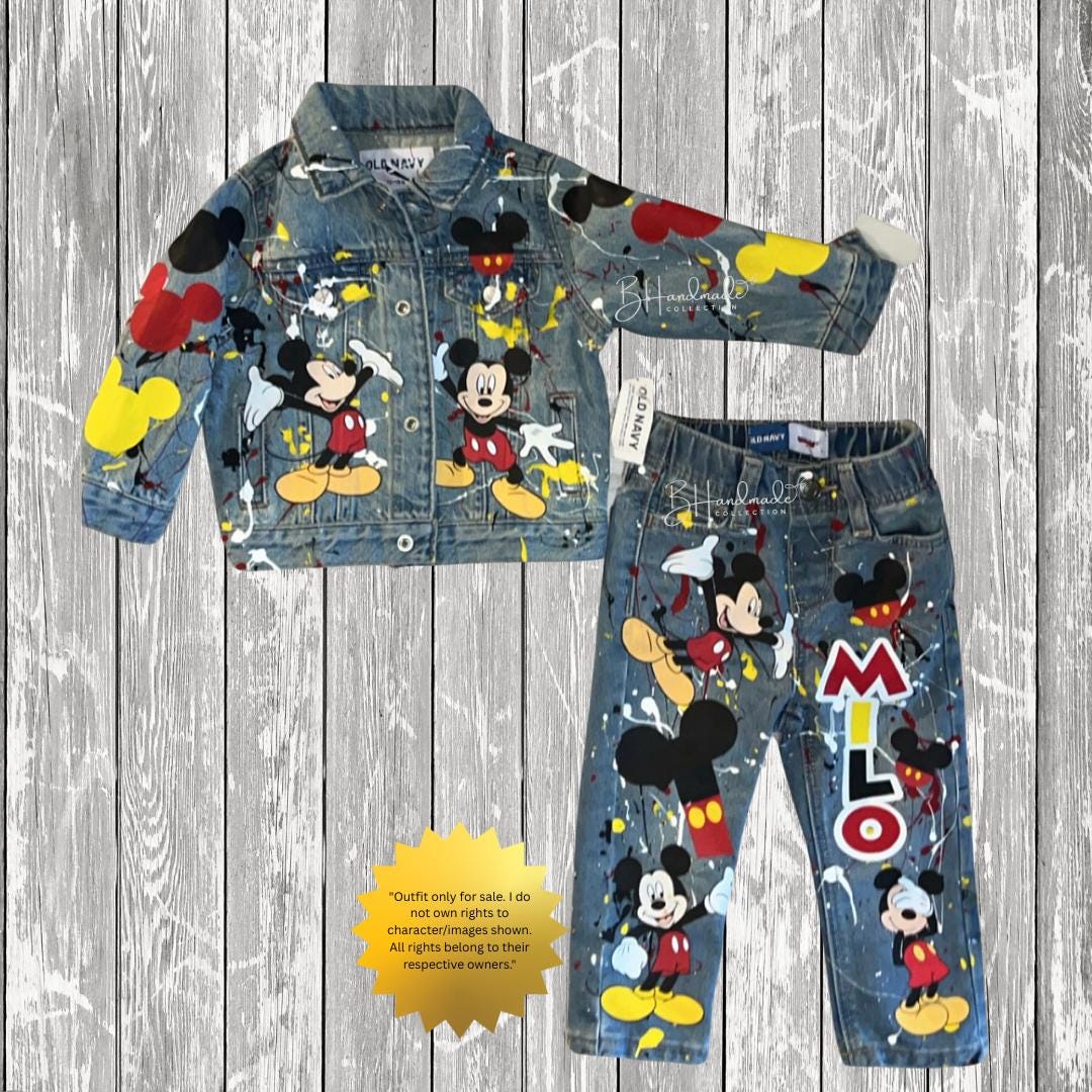 Classic Mouse Birthday Outfit β Red, Black & Yellow Theme β Custom Handmade Toddler Party Outfit β Overalls, Skirt, Shorts, or Tutu