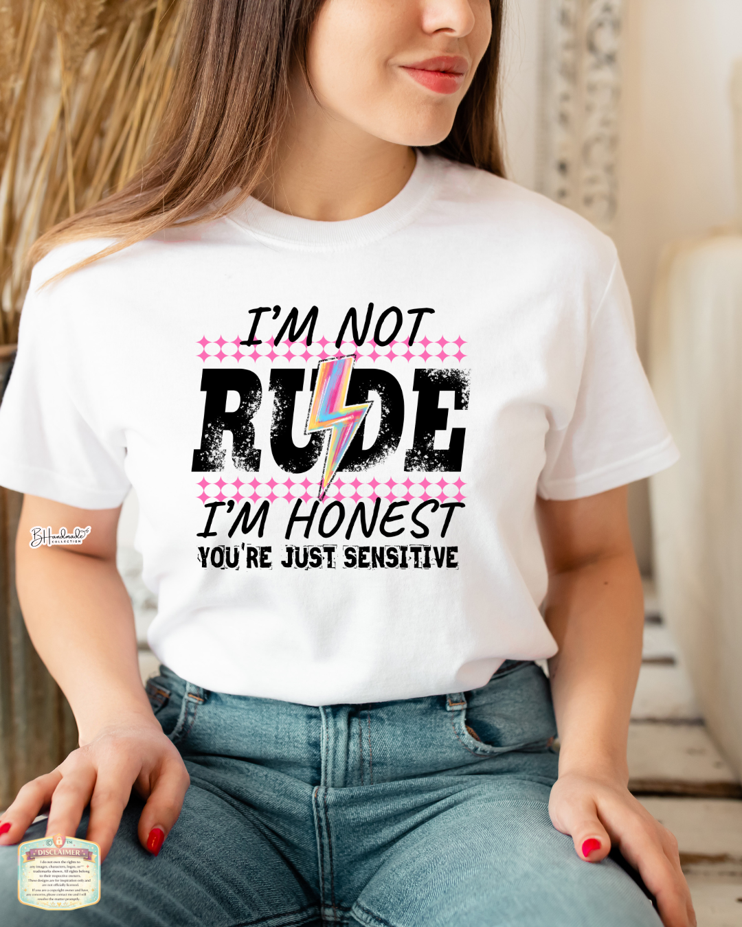 I’m Not Rude, I’m Honest Statement Tee | Unisex Fit