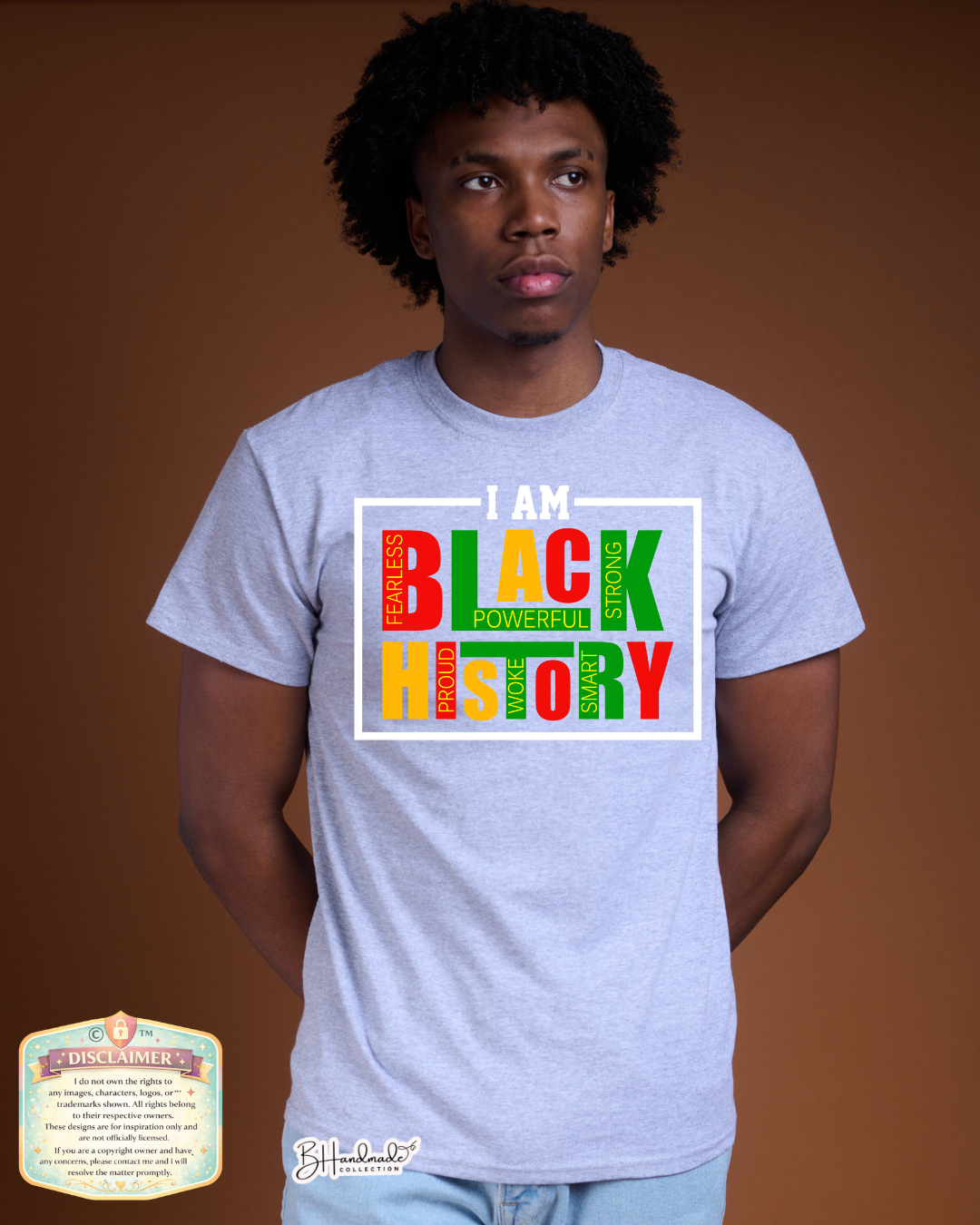 I Am Black History Statement Tee | Unisex & Youth Sizes