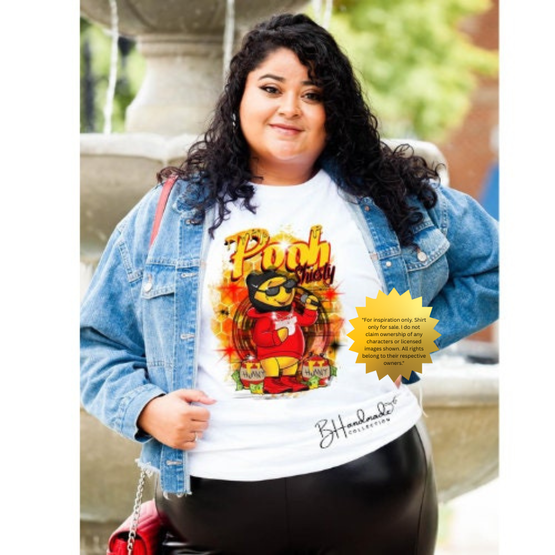 “Blinged Out Bear” Graphic Tee | Streetwear Money Bear Shirt | Urban Hip-Hop Style Drip Tee