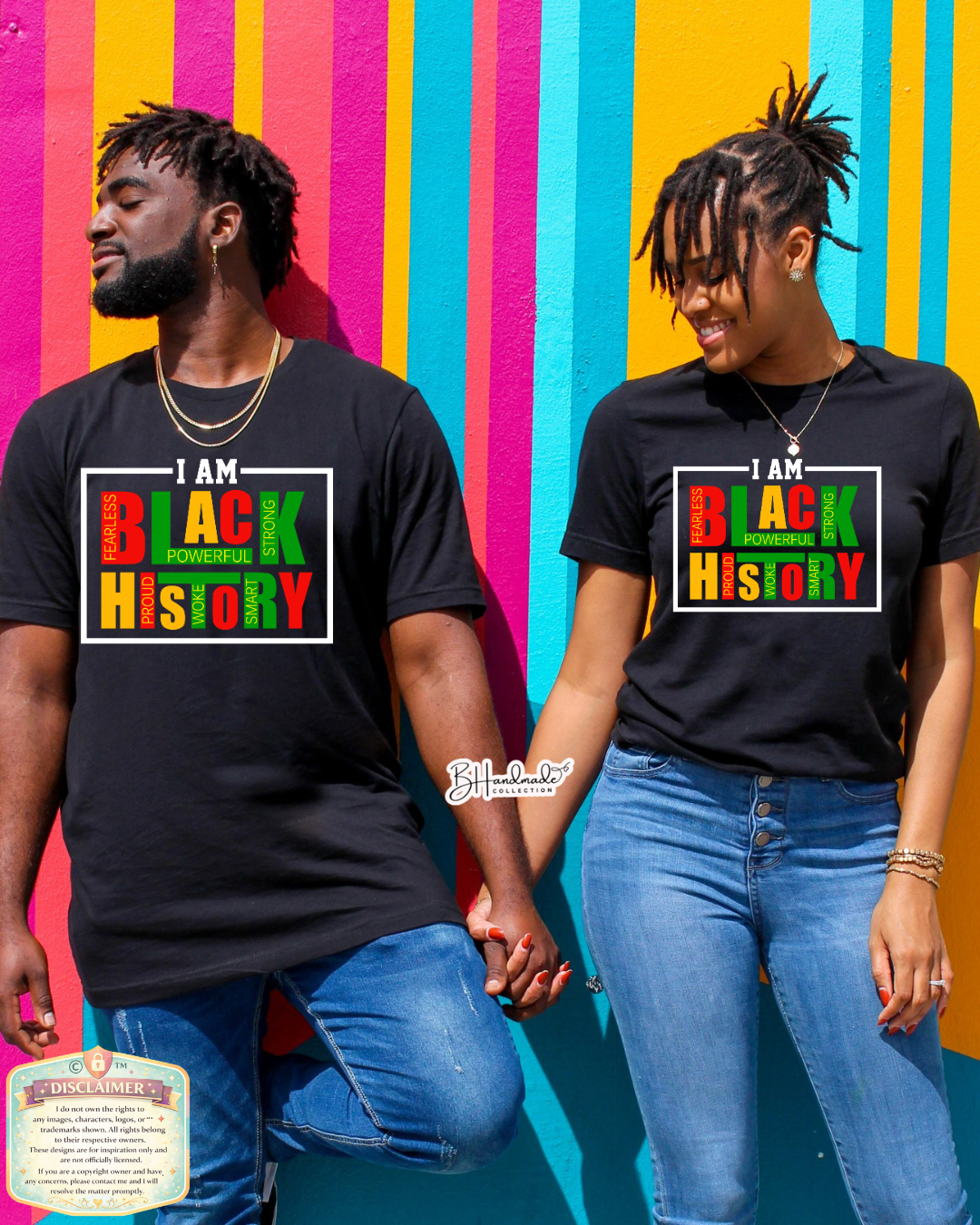 I Am Black History Statement Tee | Unisex & Youth Sizes