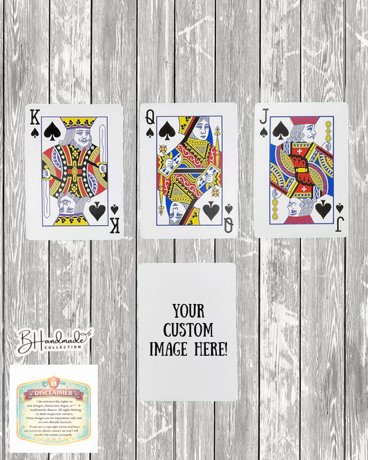 Custom Photo Playing Cards | Personalized Deck with Your Image | Unique Gift for Couples, Friends & Family