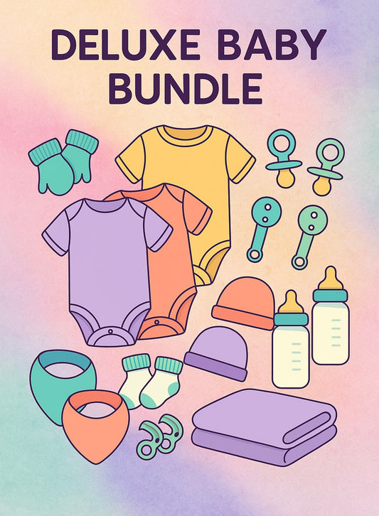Deluxe Baby Bundle | Personalized Newborn Gift Set | Custom Baby Essentials | Premium Baby Shower Bundle