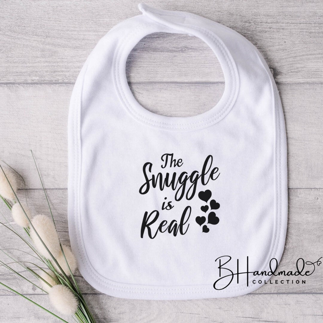 The snuggle is real bib/onesie®