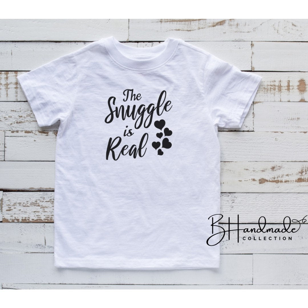 The snuggle is real bib/onesie®