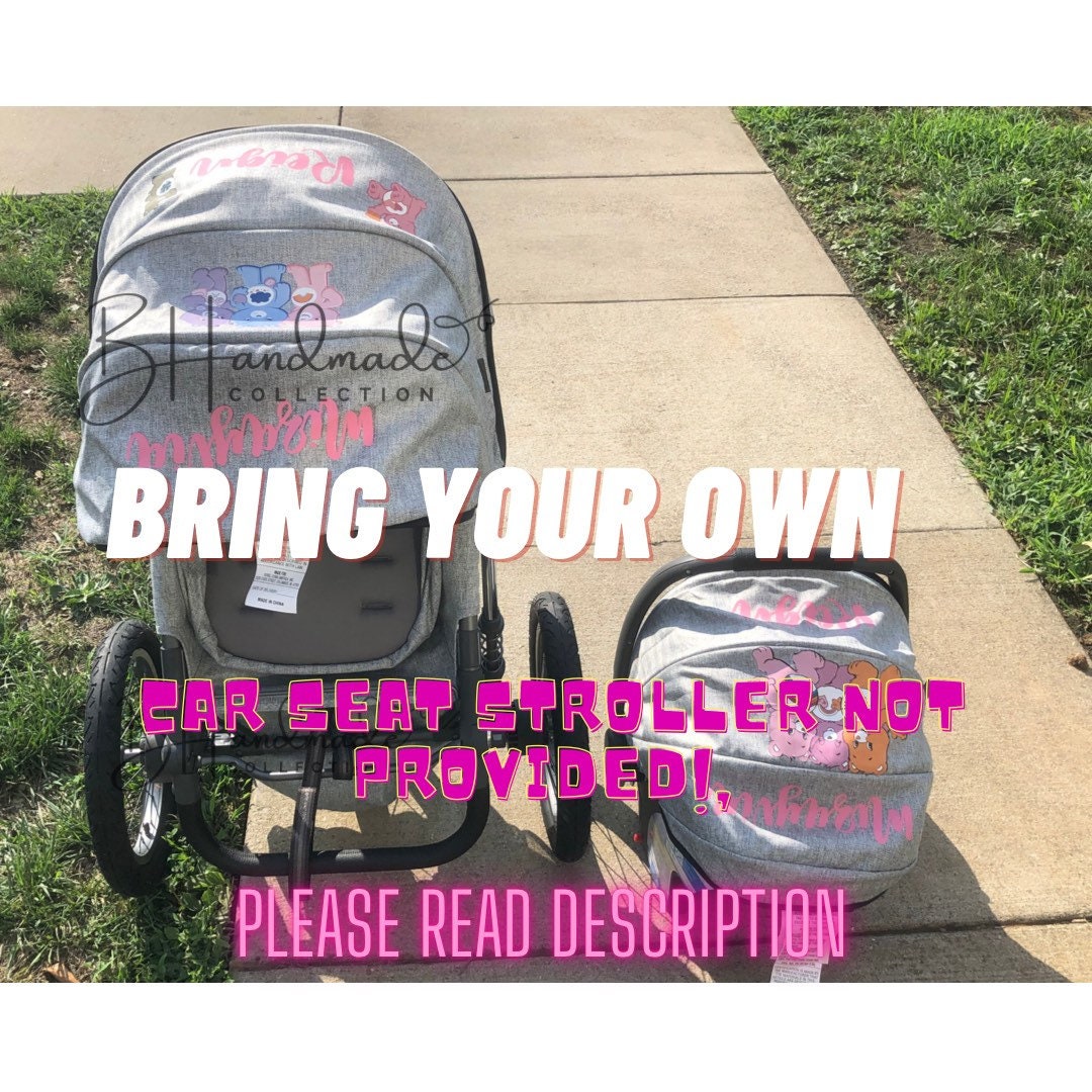 Bring your own stroller/car seat