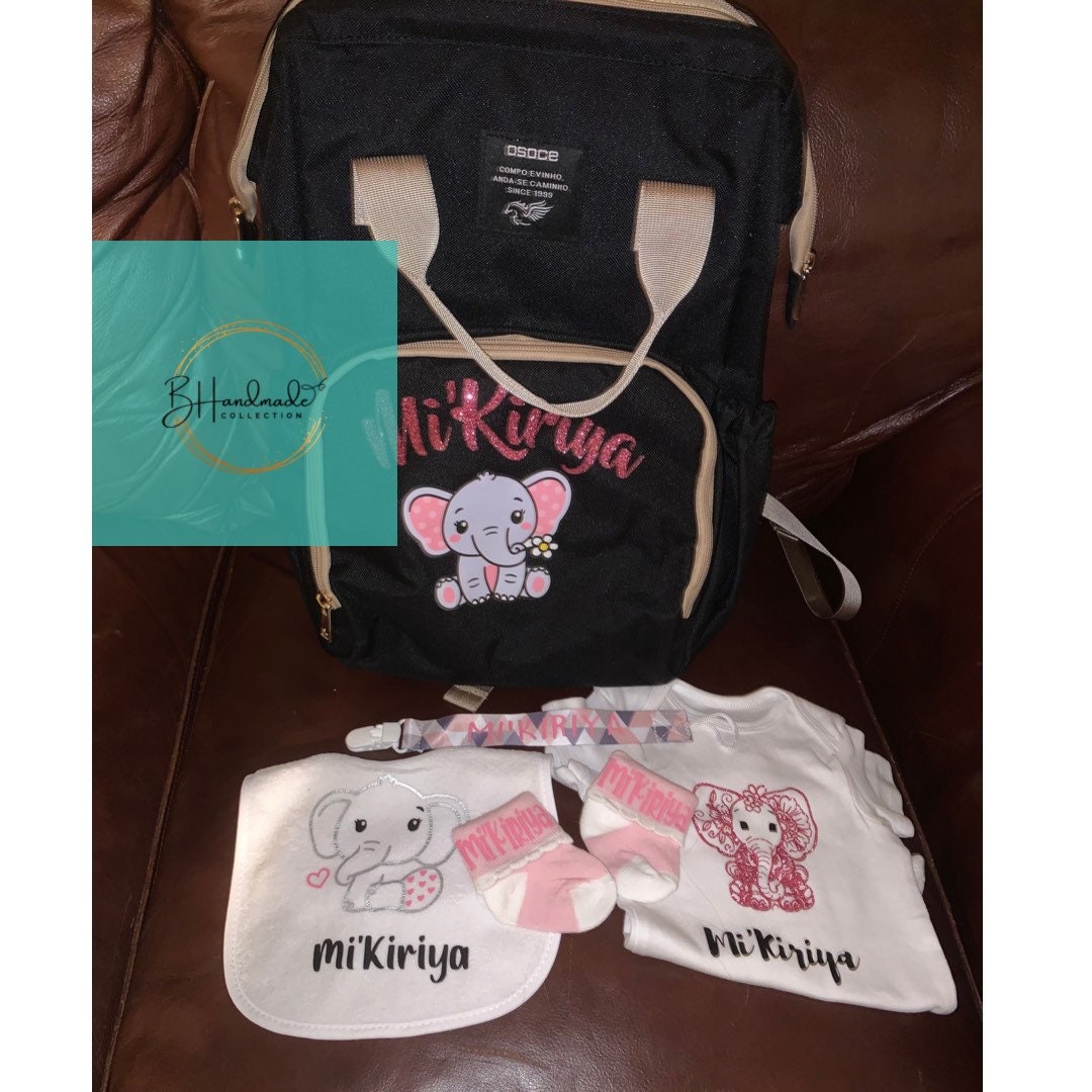 Mini baby diaper bag set
