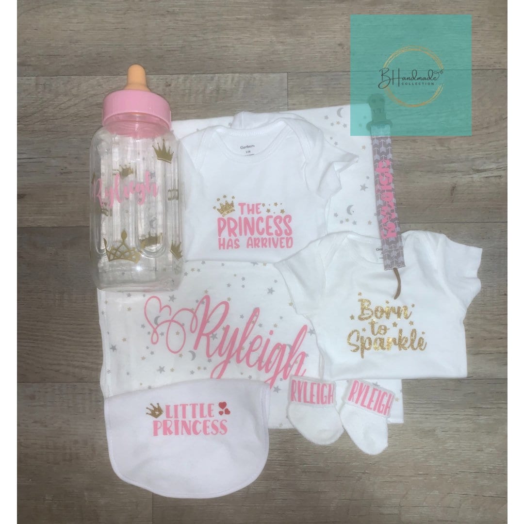 Baby bottle bank baby shower gift