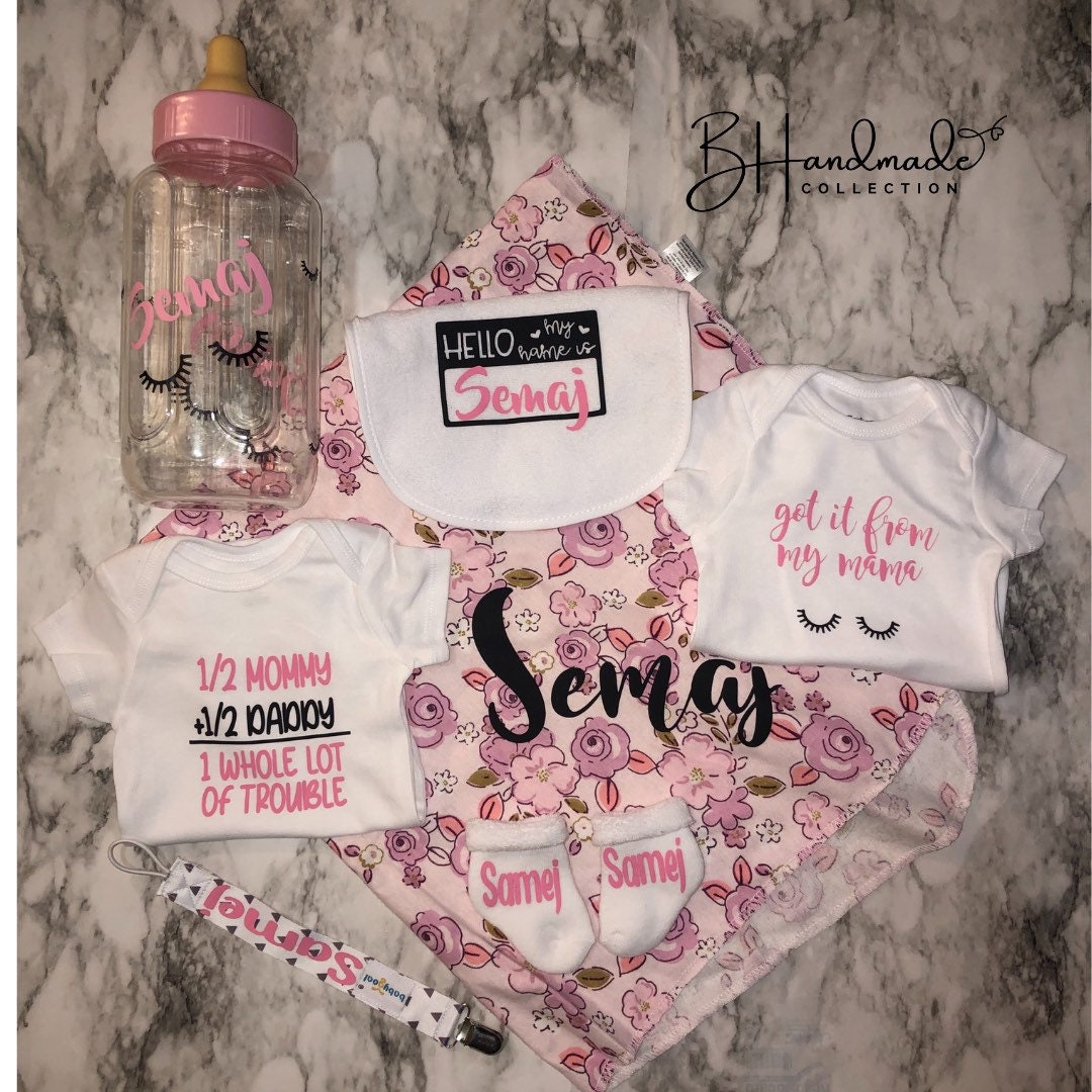 Baby bottle bank baby shower gift