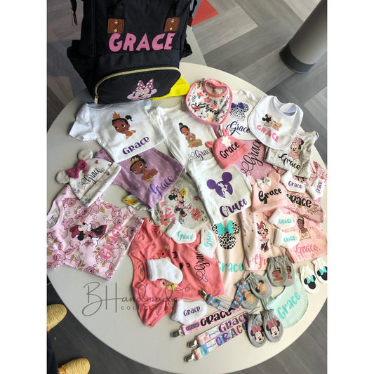 Deluxe Custom Diaper Bag Set