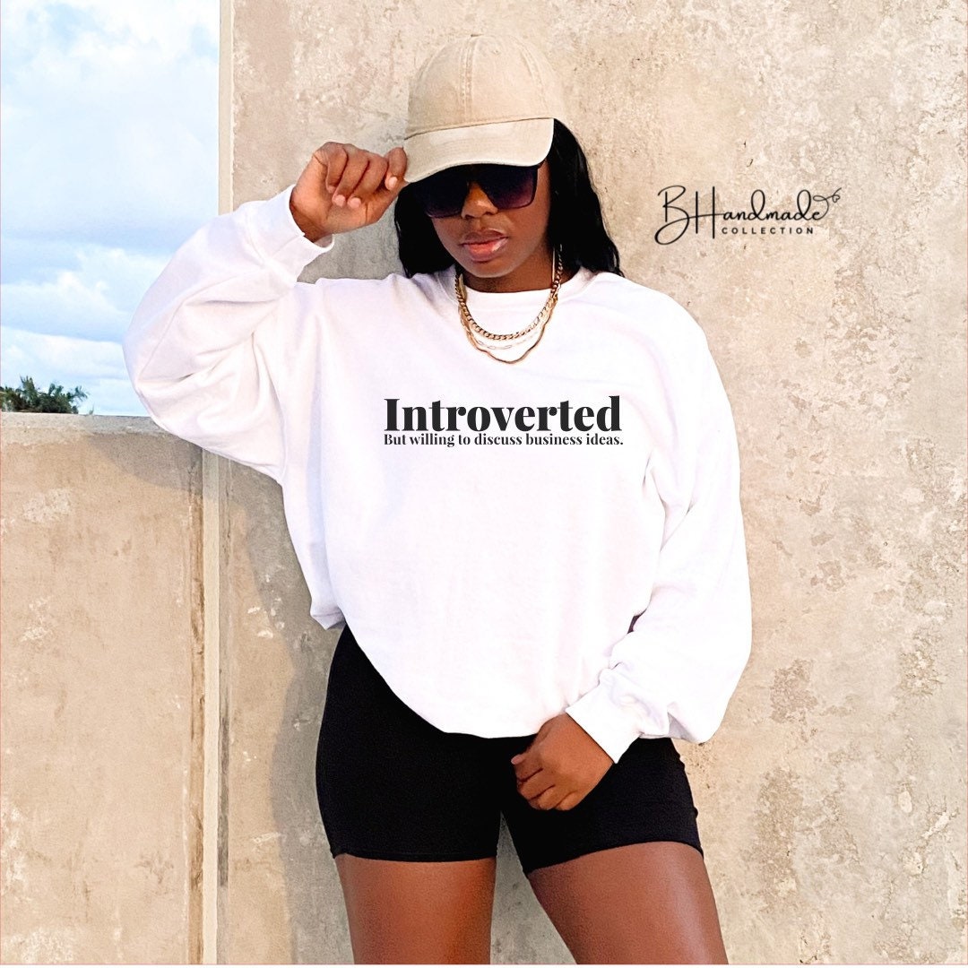 Introverted ceo business owner graphic tee shirt