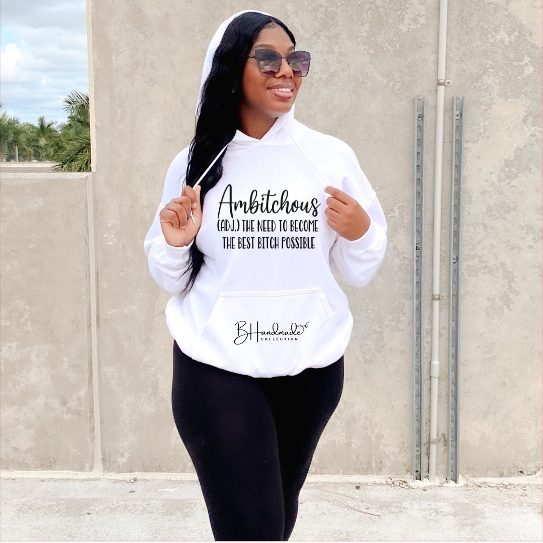 Ambitchous definition funny sarcastic funny bougie shirt