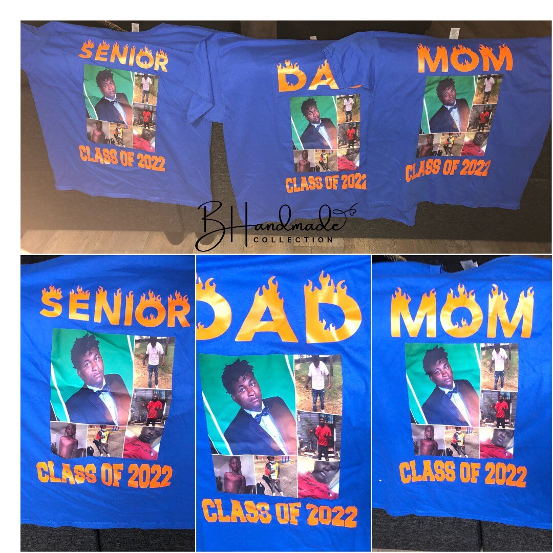 Custom shirt graduation Mother’s Day Father’s Day birthday faction matching shirts