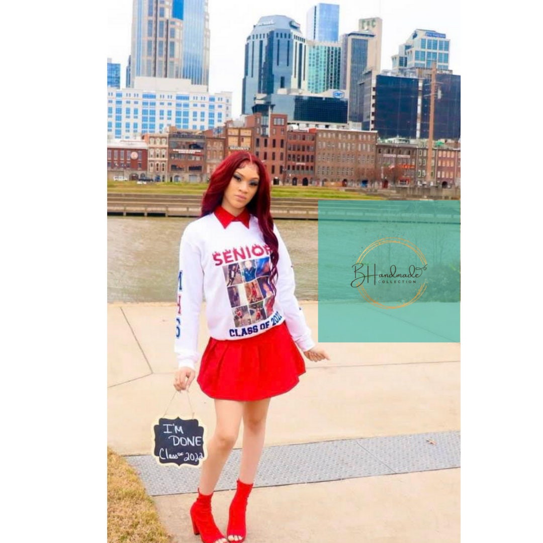 Senior Flame Graduation Sweatshirt