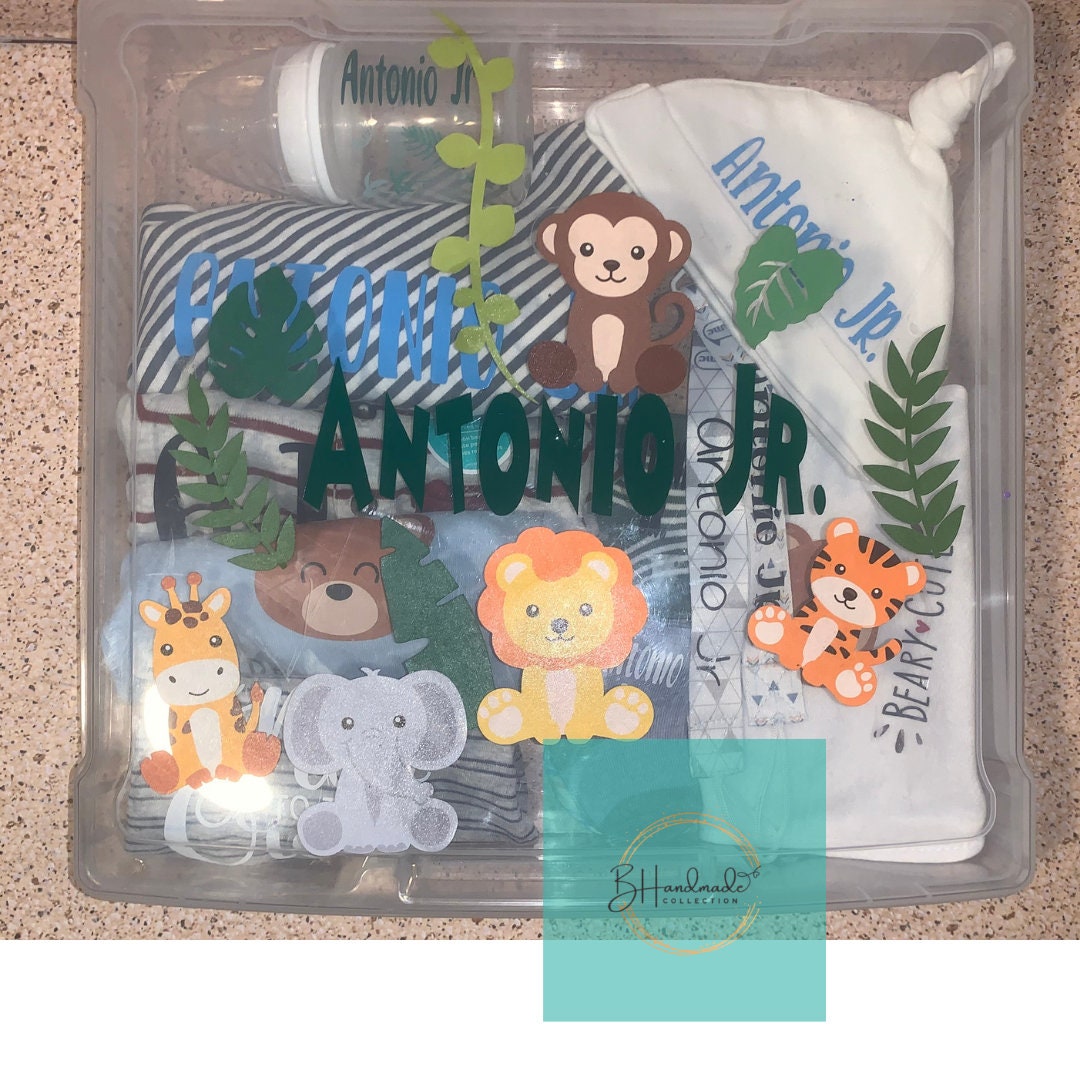 Standard baby box personalized onesie