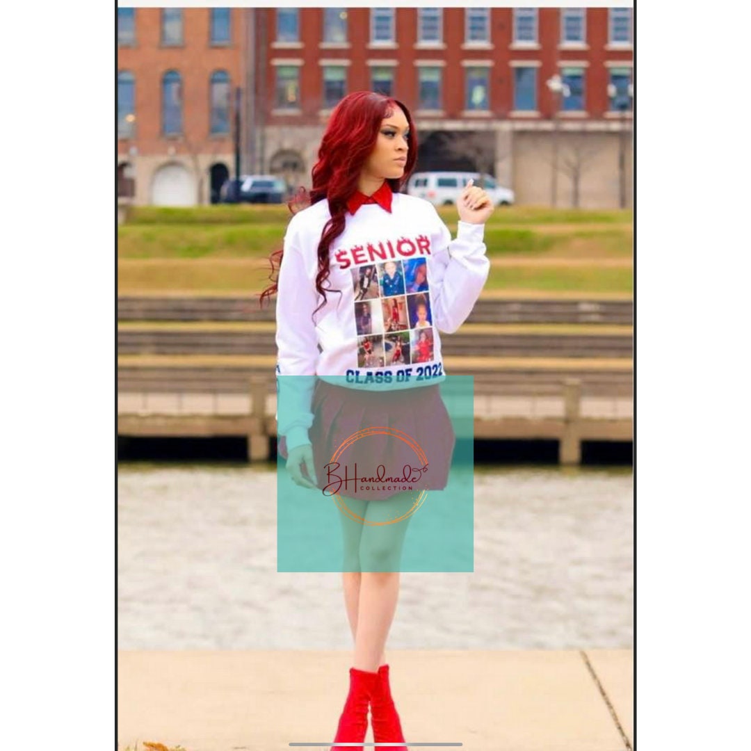 Senior Flame Graduation Sweatshirt