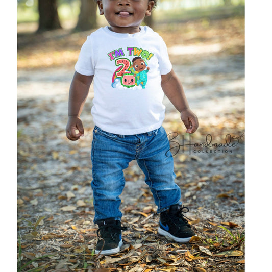 Melon African American boy Birthday