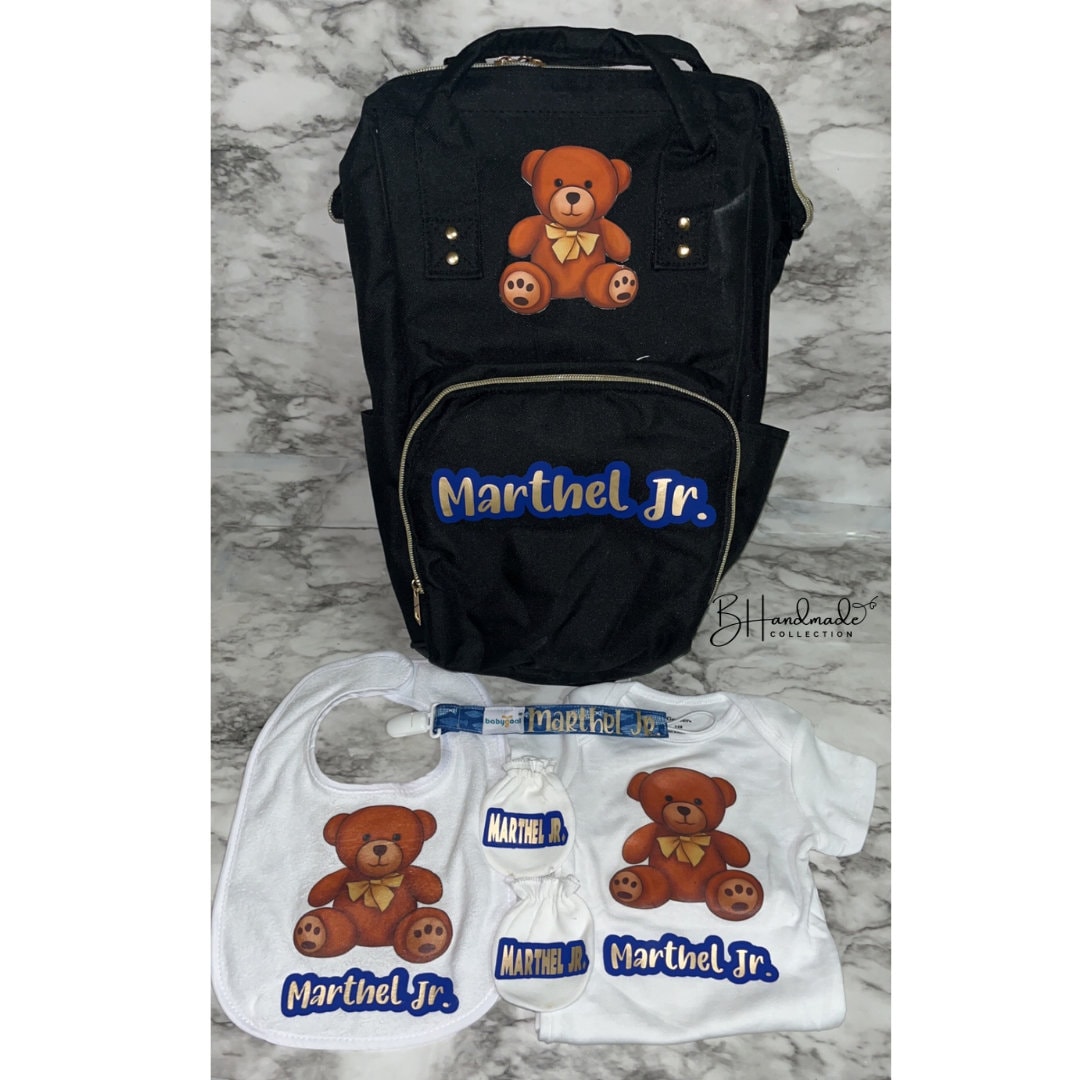 Mini baby diaper bag set