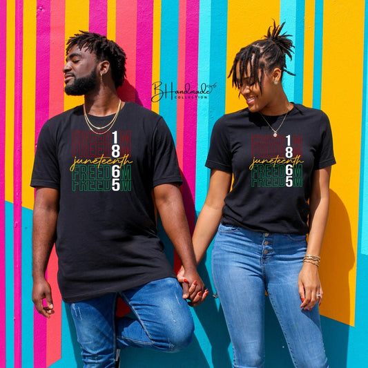 Juneteenth 1865 adult tee