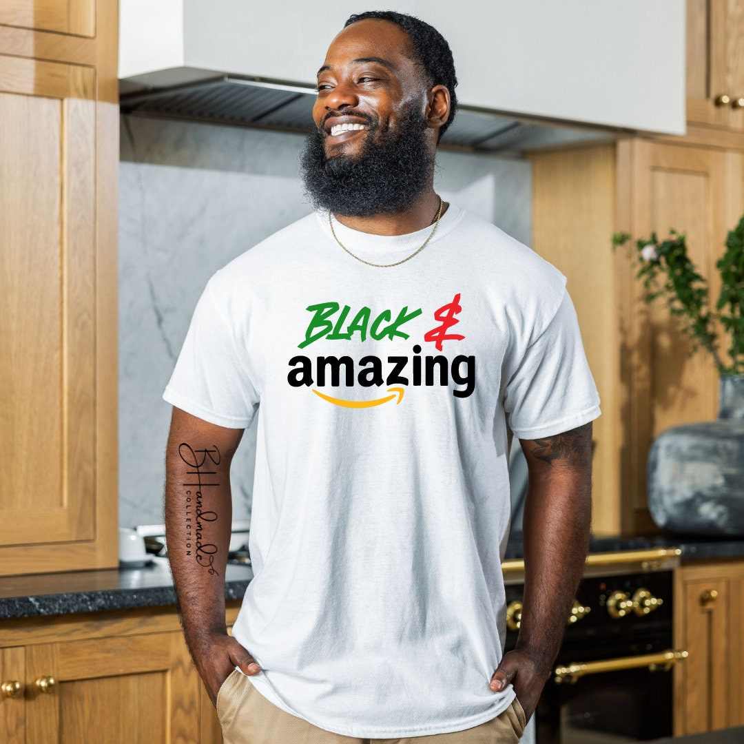 Black and Amazing graphic tee