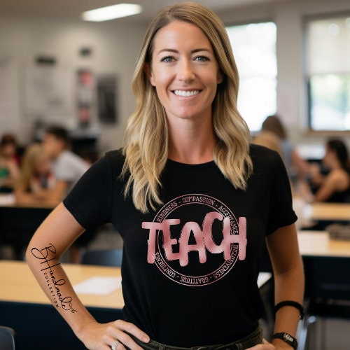 Teach Circle definition  Teacher shirt