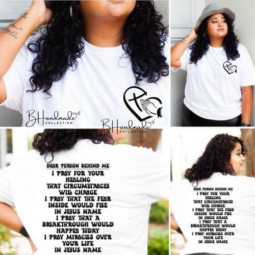 Dear Person Behind Me graphic tee