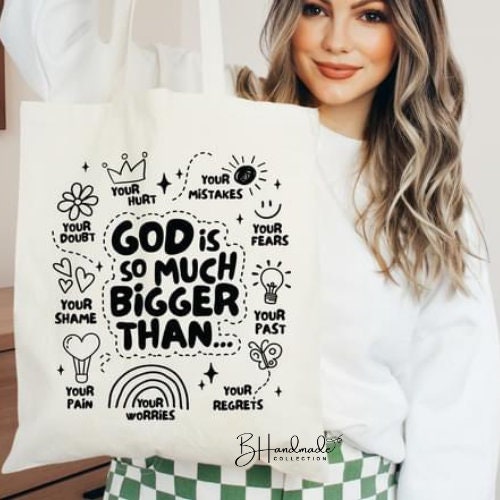 God is Bigger Than graphic tee