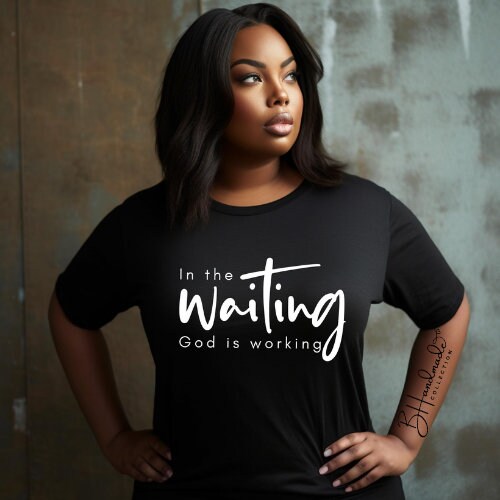 In The Waiting graphic tee
