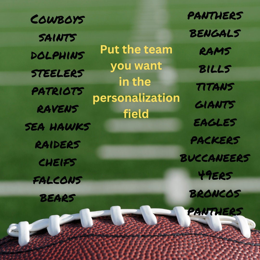 Football Fan Graphic Team