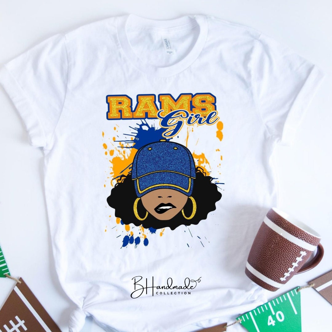 Football Team Fan Diva Hat Girl Graphic Tee