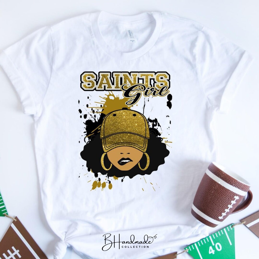 Football Team Fan Diva Hat Girl Graphic Tee