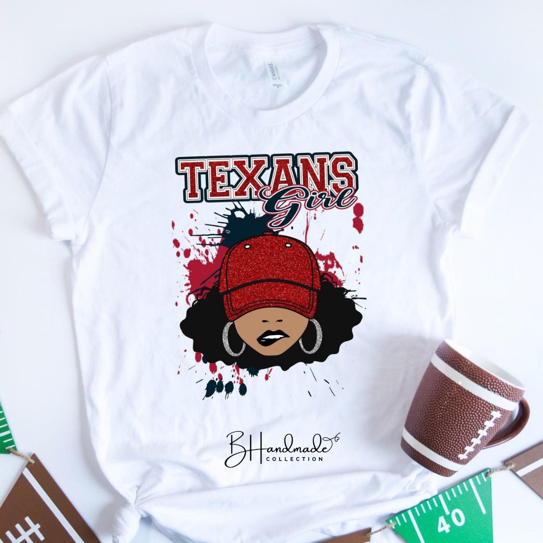 Football Team Fan Diva Hat Girl Graphic Tee