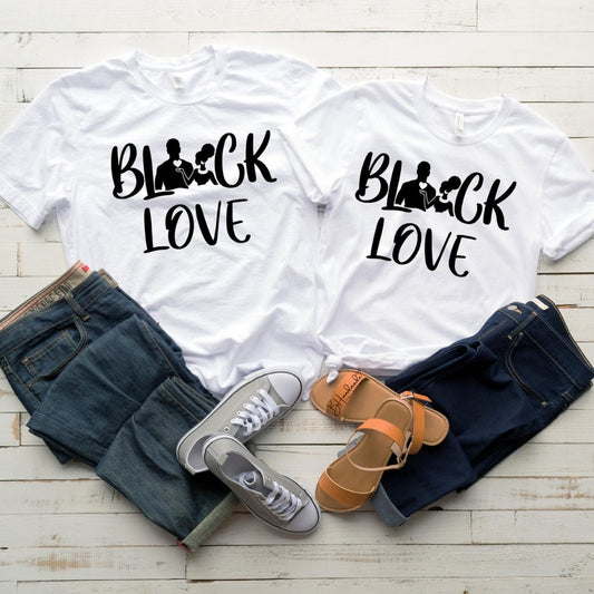 Black Love graphic tee
