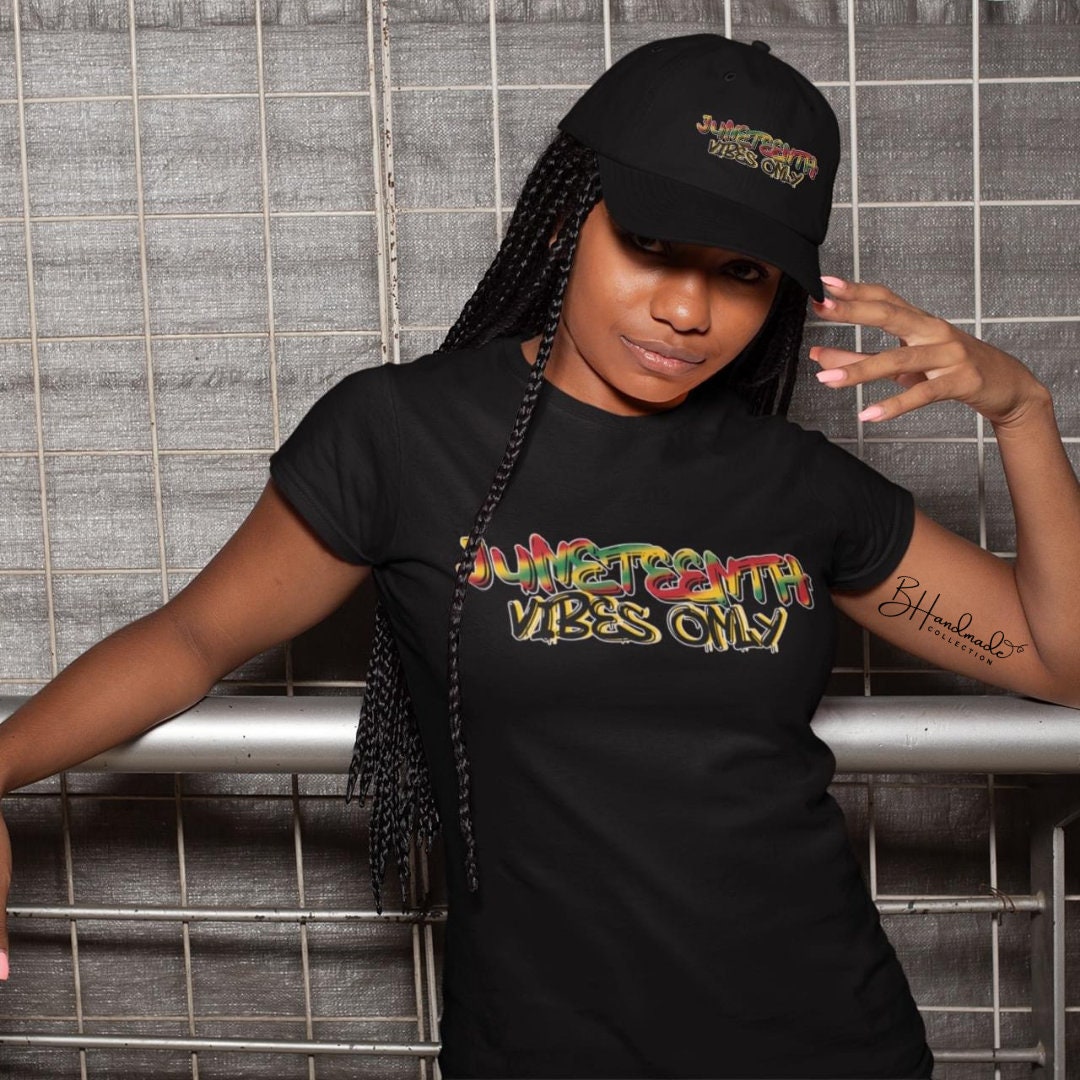 Juneteenth Vibes Only graphic tee