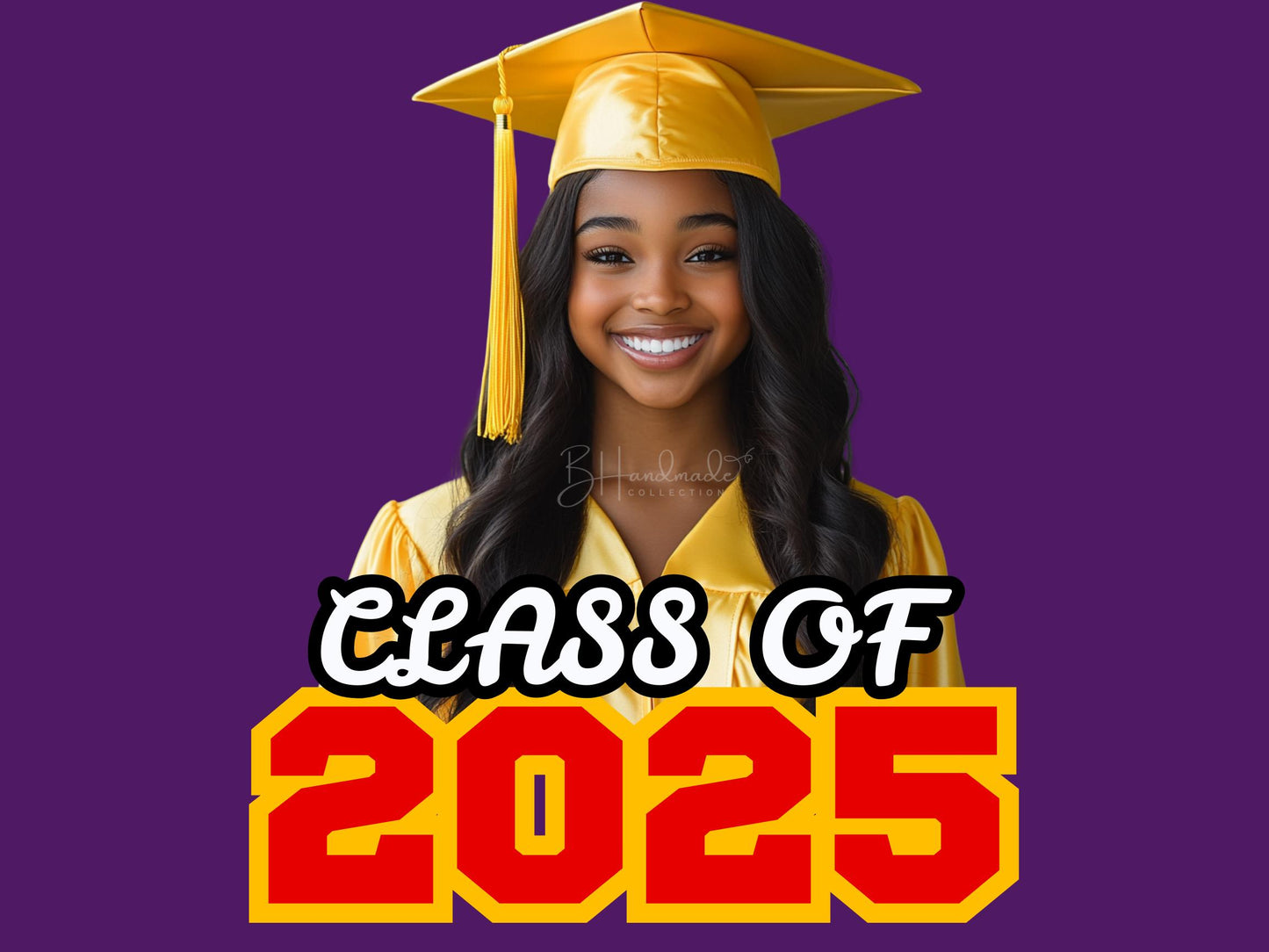 Custom Graduation Face Fans – Personalized Photo, School Colors & Mascot – Handheld Paddle Fans for Ceremonies, Parties style 7
