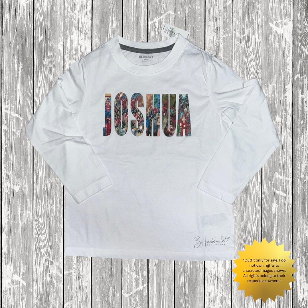 Superhero Squad Birthday Outfit – Comic Book Theme – Custom Handmade Toddler Party Outfit – Overalls, Skirt, Shorts, or Tutu