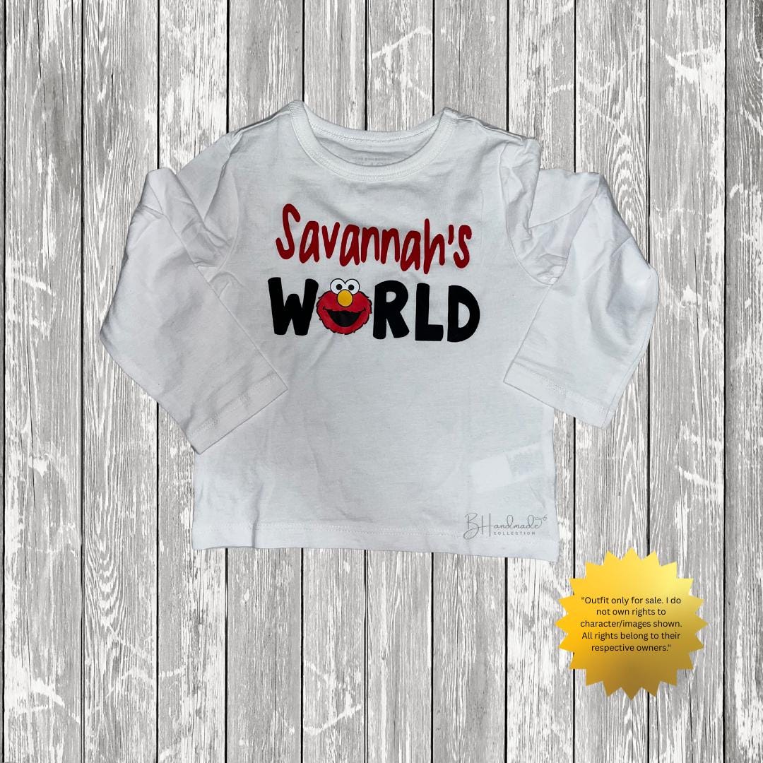 Red Monster Birthday Outfit – Furry Friend-Inspired Theme – Custom Handmade Toddler Party Outfit – Overalls, Skirt, Shorts, or Tutu